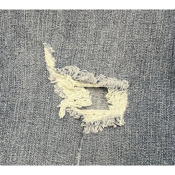 River Island Plus 18 Blue Jeans Skinny Ripped Distressed I4 - Picture 5 of 13